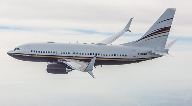 Boeing Business Jet - Split Scimitar Winglet- Aviation Partners