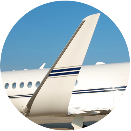 close up shot of winglet