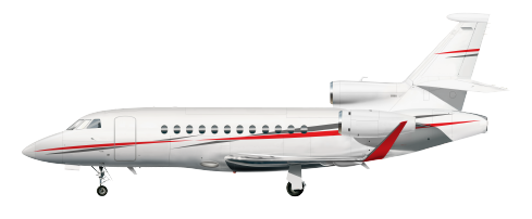 Falcon 900 rendering
